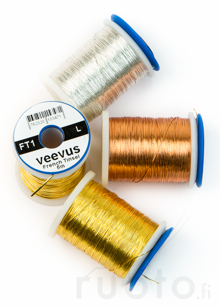 Veevus French Tinsel Extra Small - Kropprib - 403001040300 - 1