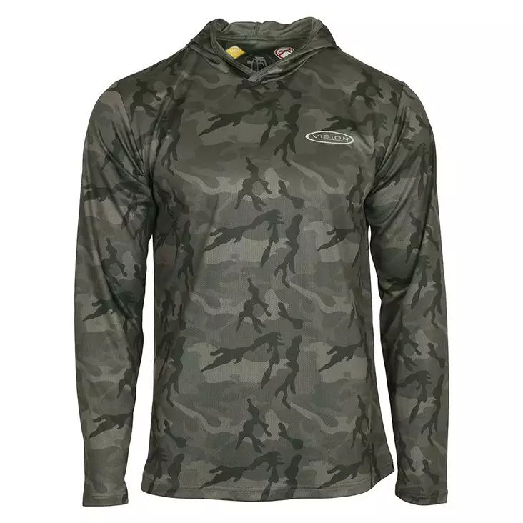 Vision Bamboo BUG UV Hoodie Camo - Huvtröjor - 6417512849630 - 1