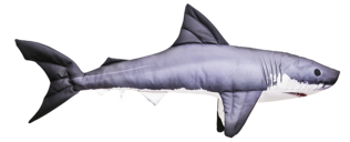 Gaby Great White shark 120cm - Mjukfiskar - 5905279175761 - 1