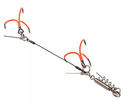 CWC Rattle UV Tandem Stinger - Shallow rigger oc tillbehör - 7340029439331 - 1