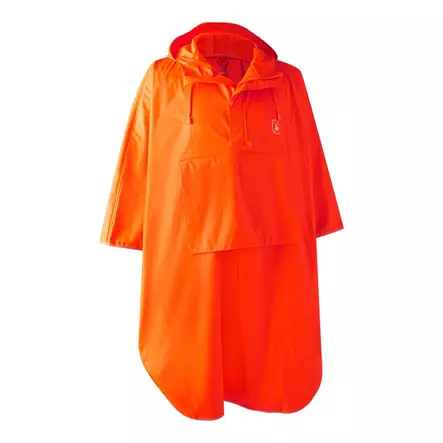 Deerhunter Hurricane Rain Poncho Orange - Herrarnas jaktjackor - 5702827179321 - 1