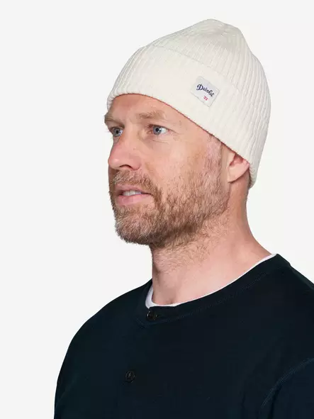 Devold Archive Wool Beanie Offwhite - Mössar - 7028567699751 - 2