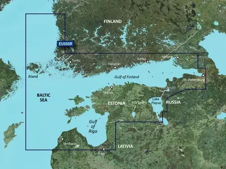 Garmin Bluechart G3 Suomenlahti - Kartor - 753759091941 - 2