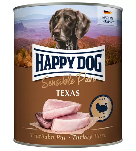 Happy Dog Sensible Pure Texas 400g - Happy Dog Sensible Pure -köttfoder - 02731 - 1