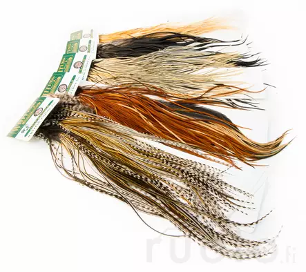 Whiting Hebert Dry Fly Half Saddle Bronz - Torrflugnacker och -saddlar - 40350100011 - 1