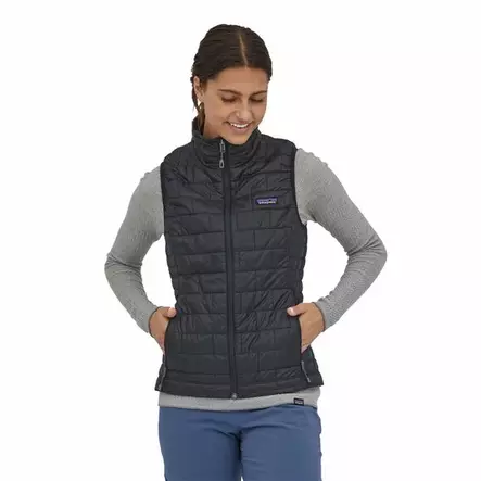 Patagonia Ws Nano Puff Vest Black - Mellanjackor - 889833306561 - 2