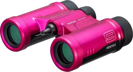 Pentax Binoculars UD 9x21 Pink - Traditionella kikare - 4549212301841 - 1