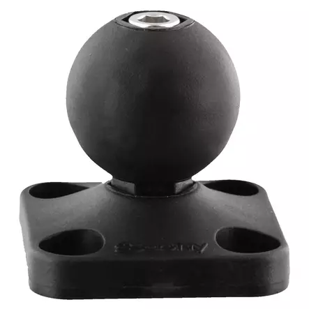 Scotty 5-166 1.5" Ball System Base with Rail Mount - Ekolodsställningar - 062017001661 - 1