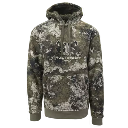 TrueTimber High Pile Fleece Hoodie Strata - Jägartröjor - 841985147331 - 1