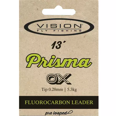 Vision Prisma Fluorocarbon Leader 13' - Taperade Fluorcarbon -tafsar - 6417512838641 - 1