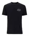 Simms Circle Lockup T-Shirt Black - T-shirts herr - 694264678381 - 2