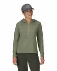Simms Womens Bugstopper Hoody Aspen Heather - Huvtröjor - 694264679531 - 2
