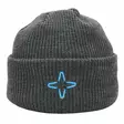 AAVA Nordic Star Grey Knitted Beanie - Mössar - 6417512844901 - 1