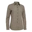 Deerhunter Lady Bridget Shirt Brown Check - Jägartröjor - 5702827251171 - 1