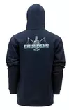Grundens Logo Boat Hoodie Dark Navy - Huvtröjor - 0840316314091 - 2