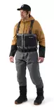 Grundens Men's Vector Zip Stockingfoot Wader Anchor - Vadare - 0840316333801 - 3
