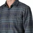 Patagonia Mens LS Lightweight Fjord Flannel Shirt Smolder Blue - Skjortor - 198077251491 - 5