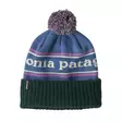 Patagonia Powder Town Beanie Park Stripe: Barnacle Blue - Mössar - 198077131601 - 1