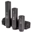 Silent Steel Compact Baffle Streamer 6,5 Armor Black - Ljuddämpare för precisionsgevär - CSTB65B-AL-14x1 - 2
