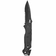 SOG Escape Clip Point Serrated Black - Fällknivar - 729857996631 - 1