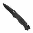 SOG Escape Clip Point Serrated Black - Fällknivar - 729857996631 - 3