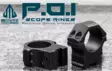 UTG PRO P.O.I 30 mm Dovetail Scope Rings Medium Profile - Fulländade ben - 4717385551701 - 3