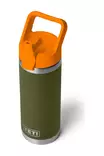 RAMBLER 18 OZ C STRAW BOTTLE OLIVE/KCO - Termosflaskor och -muggar - 888830642191 - 2