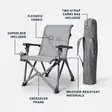 Yeti Trailhead Camp Chair Charcoal - Övriga produkter - 888830304501 - 10