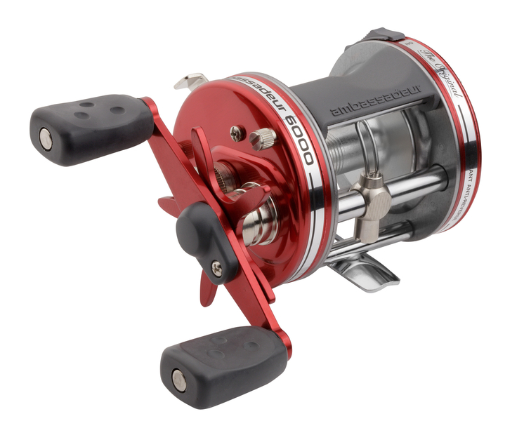 Abu Garcia Ambassadeur Classic Red - Runda multirullar - 036282080171 - 1