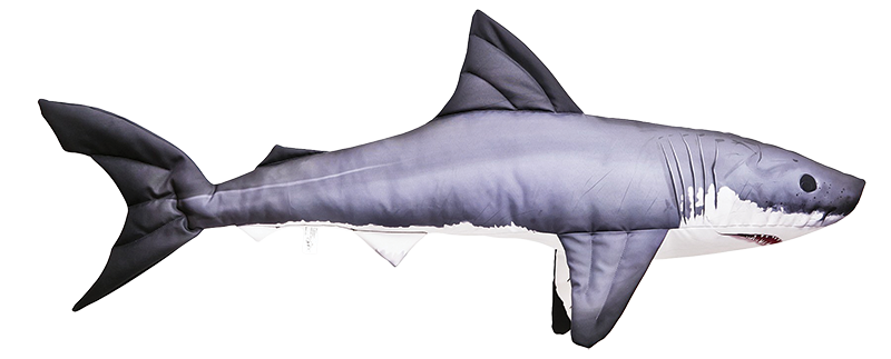 Gaby Great White shark 120cm - Mjukfiskar - 5905279175761 - 1