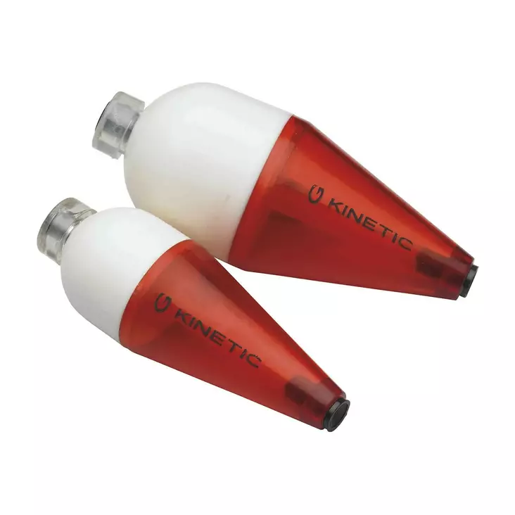 Kinetic Super Plug Red/White 5g - Traditionella metflöten - 5707461365451 - 1