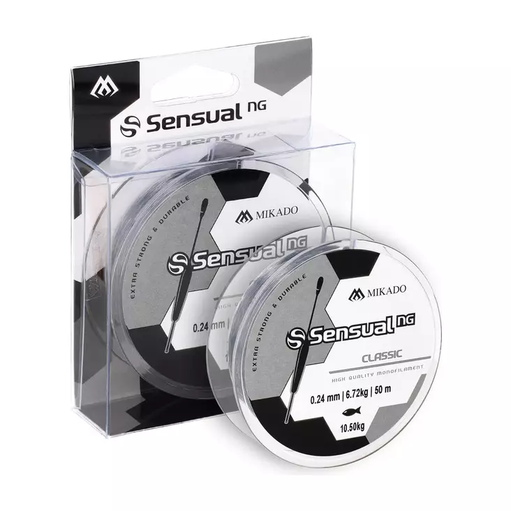 Mikado Sensual N.G. Classic 50m - Mono- & fluorocarbontafsar - 5900637044871 - 1