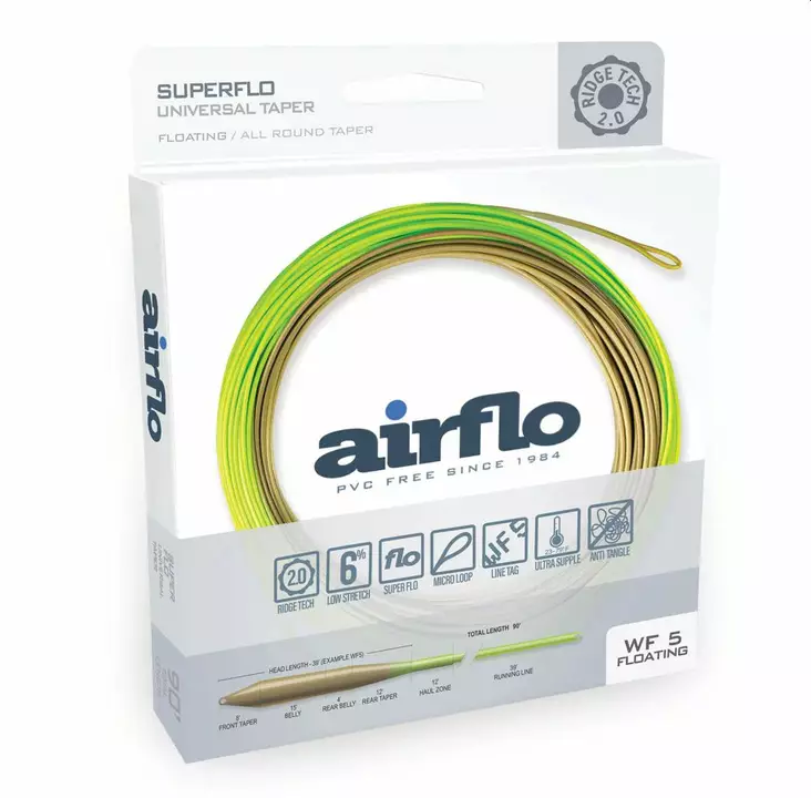 Airflo Superflo Ridge 2.0 Universal Taper - Flytlinor - 614910117101 - 1