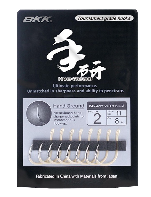 BKK ISEAMA-R Hand Ground #8 8pcs - Krokar - 6939067097231 - 1