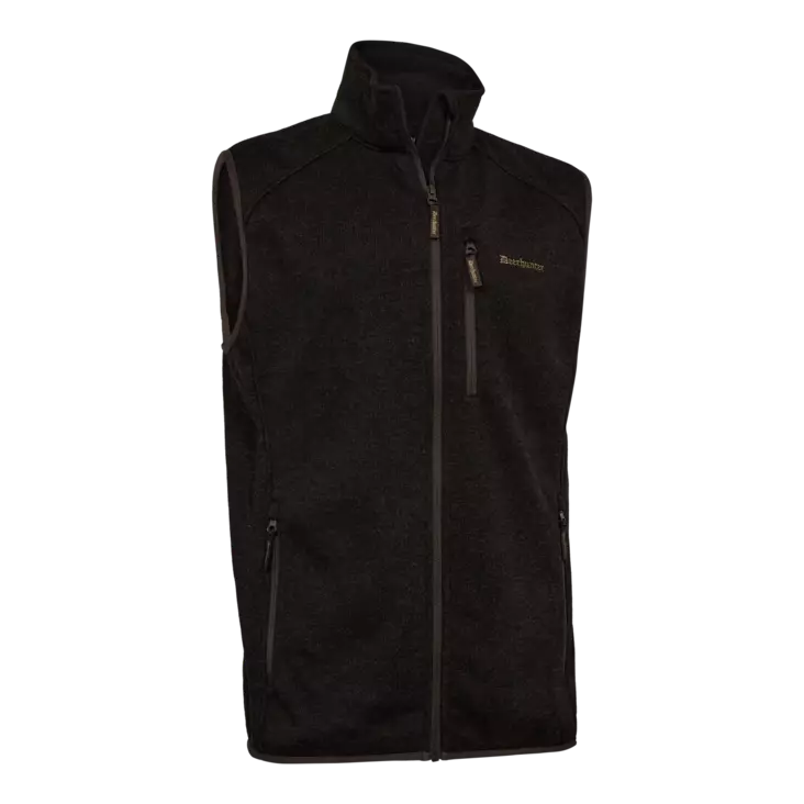 Deerhunter Moor Knitted Waistcoat Brown Leaf - Jakt- och älgvästar - 5702827244661 - 1