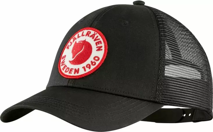 Fjällräven 1960 Logo Cap Black L/XL - Jägarens huvudbonader - 7323450601201 - 1
