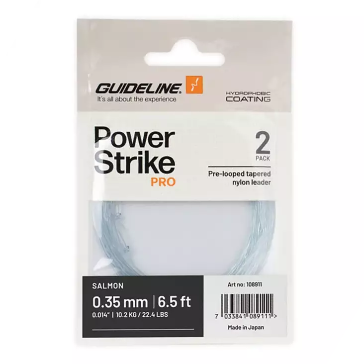 Guideline Power Strike PRO Salmon 6,5ft - Taperade Nylon -tafsar - 7033841089111 - 1