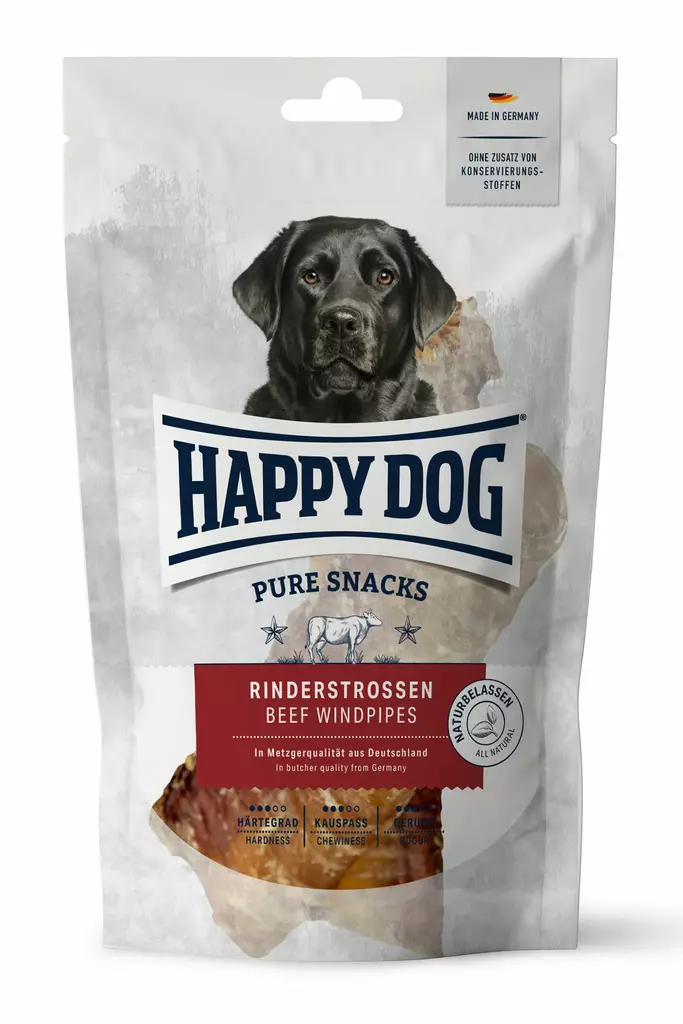 Happy Dog Beef Windpipes 250g - Torkade djurdela - 60891 - 1