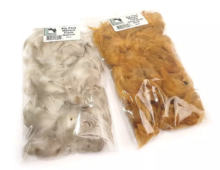 Hareline Big Pack Mallard Flank - Övriga fjädrar - 404503000451 - 1