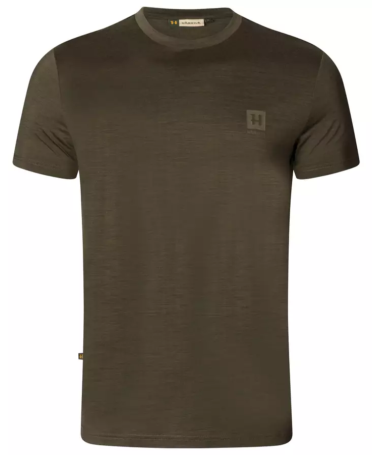 Härkila Base All Season S/S T-Shirt Willow Green - Jägarens bas- och mellanlager - 5714733633071 - 1
