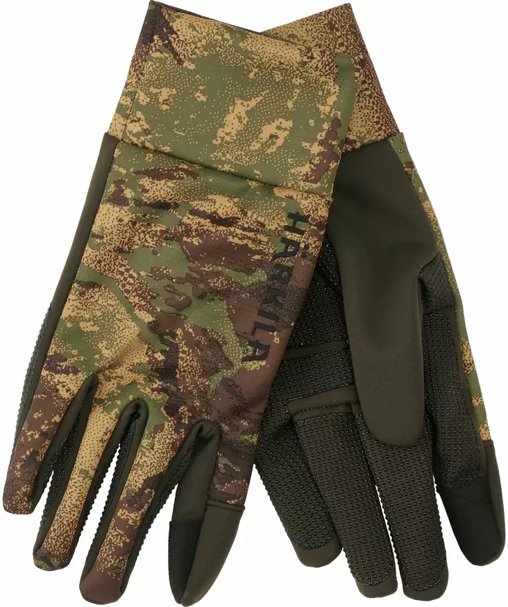 Härkila Deer Stalker Camo Fleece Gloves - Jägarhanskar - 5707335500261 - 1