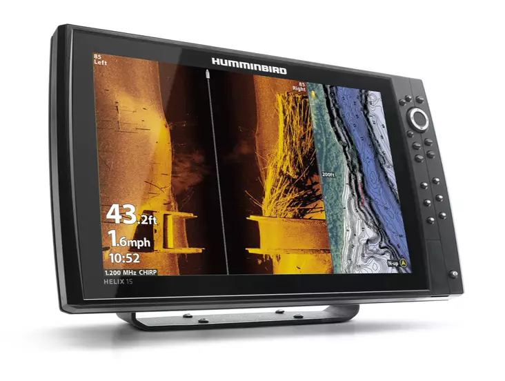 Humminbird Helix 15 Chirp MEGA SI+ GPS G4N - Humminbird-ekolod/plotter - 411320-1 - 1