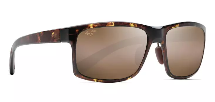 Maui Jim Pokowai Arch - Olive Tortoise Frame with HCL Lens - Plastlinser - 603429050481 - 1