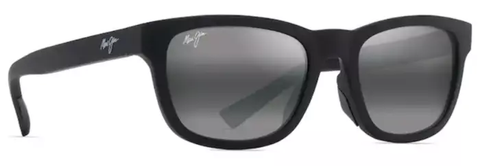 Maui Kapi'i Matte Black Fr - N Grey Lens - Glaslinser - 603429076771 - 1