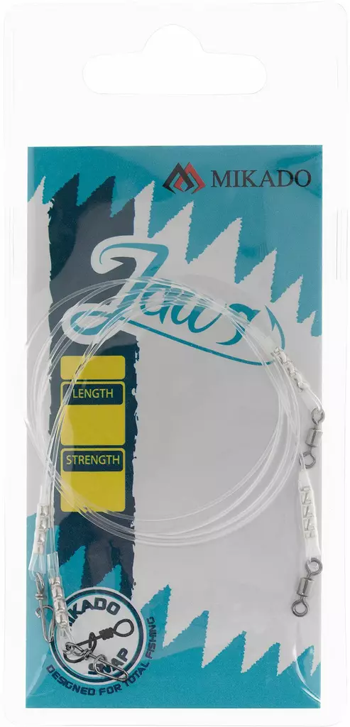 Mikado Jaws Fluorocarbon Leader 12kg - Tafsar - 5900637594581 - 1