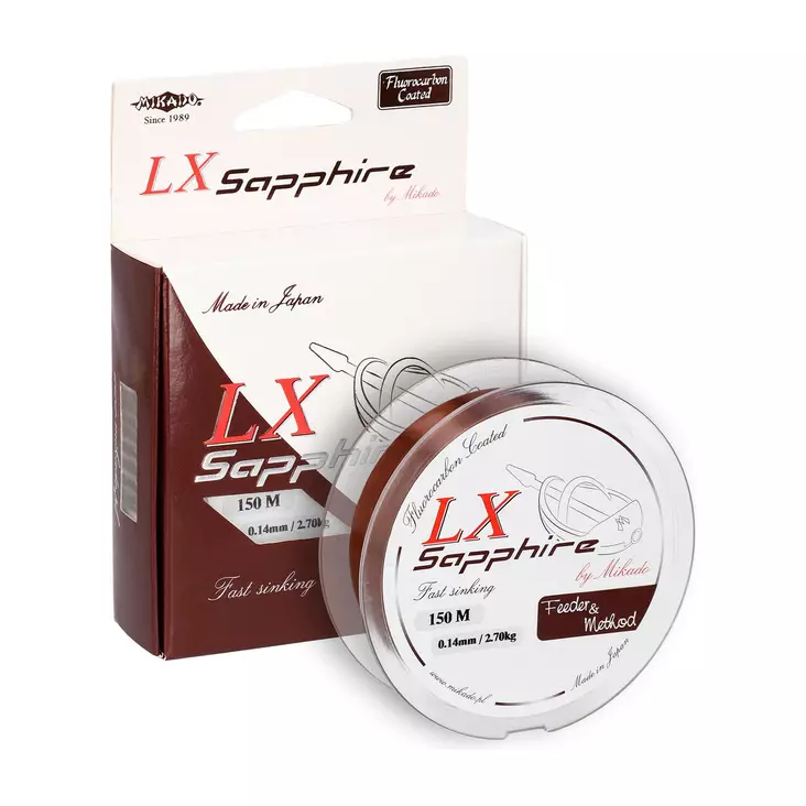 Mikado LX Sapphire Feeder & Method 150m - Monofila feeder- & matchlinor - 5900637811831 - 1