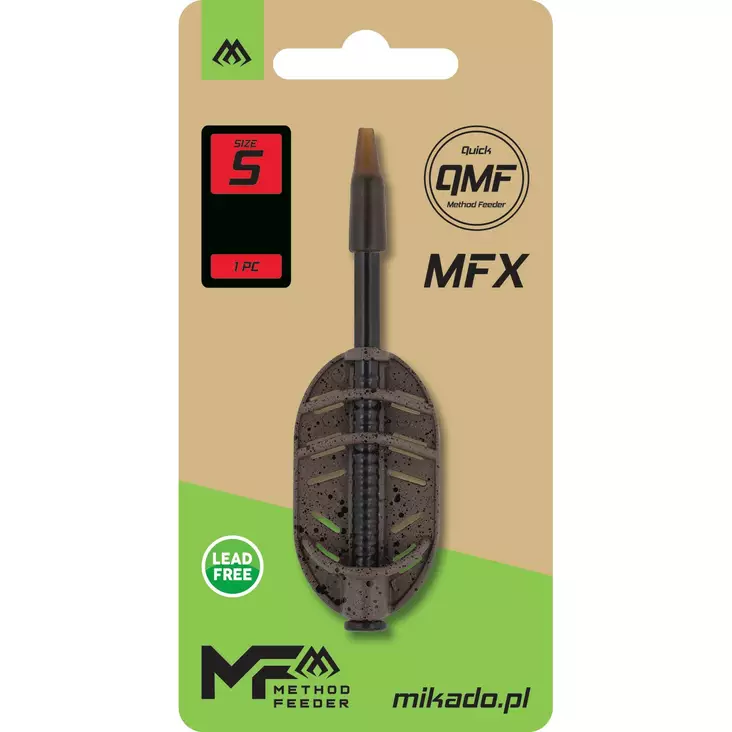 Mikado Method Feeder MFX Q.M.F. S 1 pcs - Platta & hybrid-method feedrar - 5900637157281 - 1