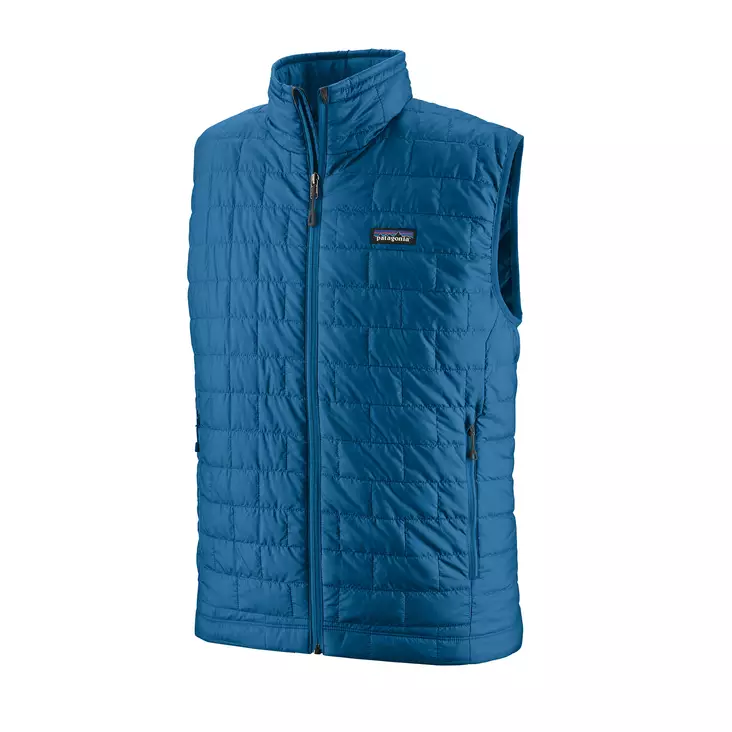 Patagonia Mens Nano Puff Vest Endless Blue - Mellanjackor - 196924693821 - 1