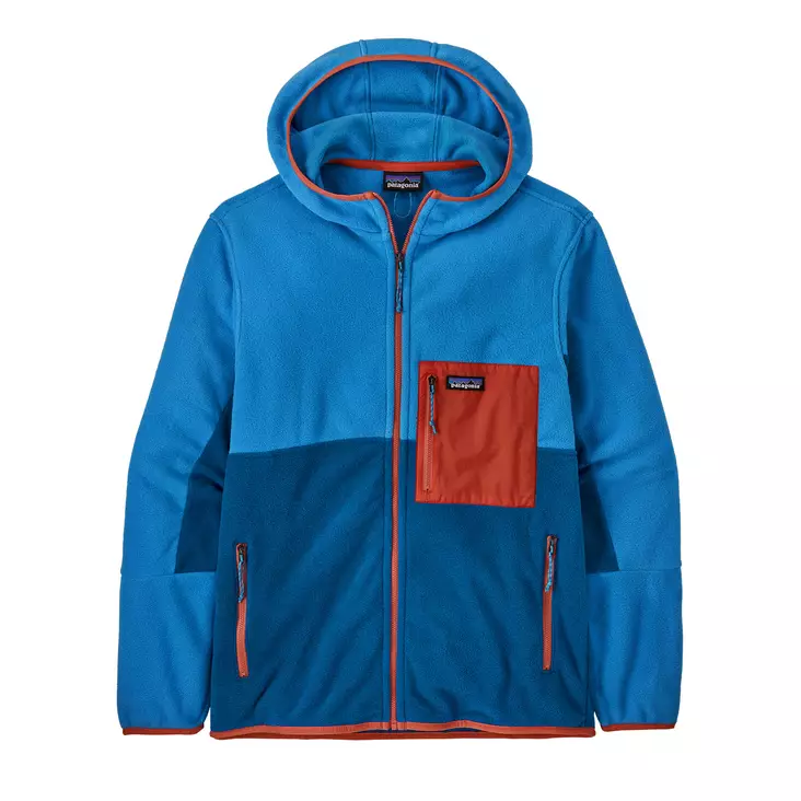 Patagonia Ms Microdini Hoody Endless Blue - Huvtröjor - 196924202511 - 1