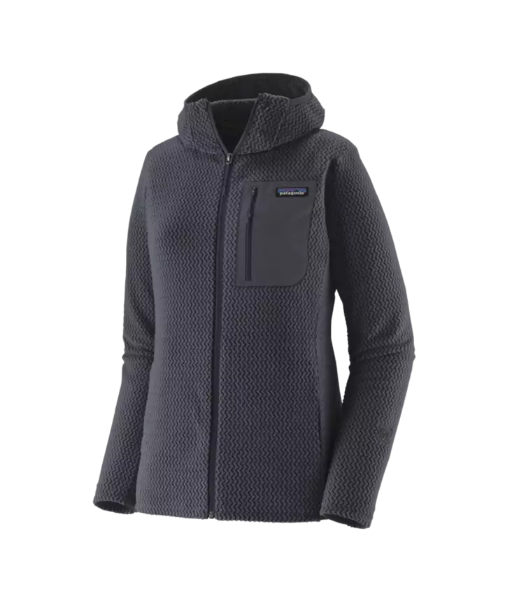Patagonia W´s R1 Air Full Zip Hoody Smolder Blue - Fleecetröjor - 198077395911 - 1